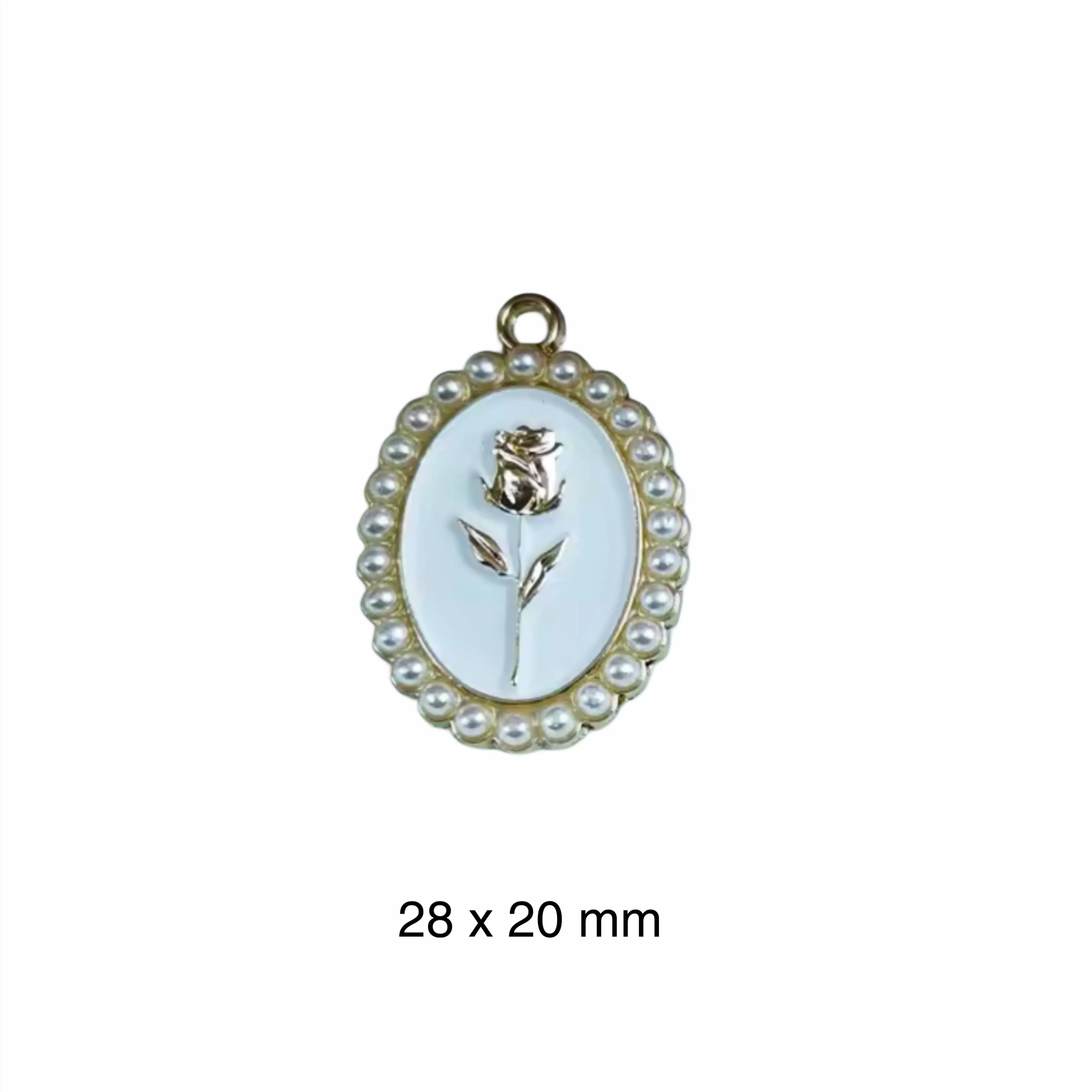 8 CM Pin With Something Blue For Ladies or a Bride  - Gold