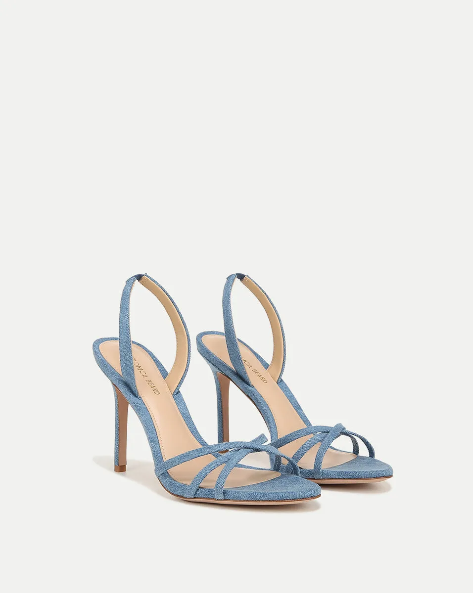 Adelle Denim Sandal