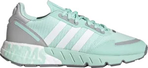 Adidas Wmns ZX 1K Boost 'Bold Logo Graphic - Clear Mint' Sneakers, Green