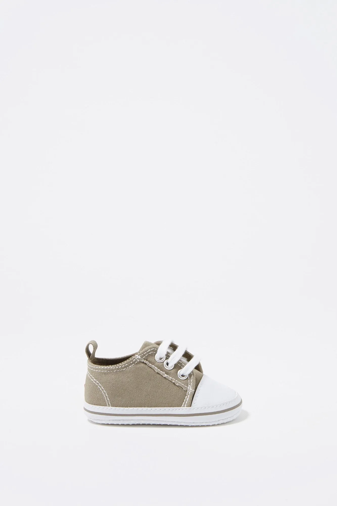 Baby Boy No Lace Canvas Sneakers