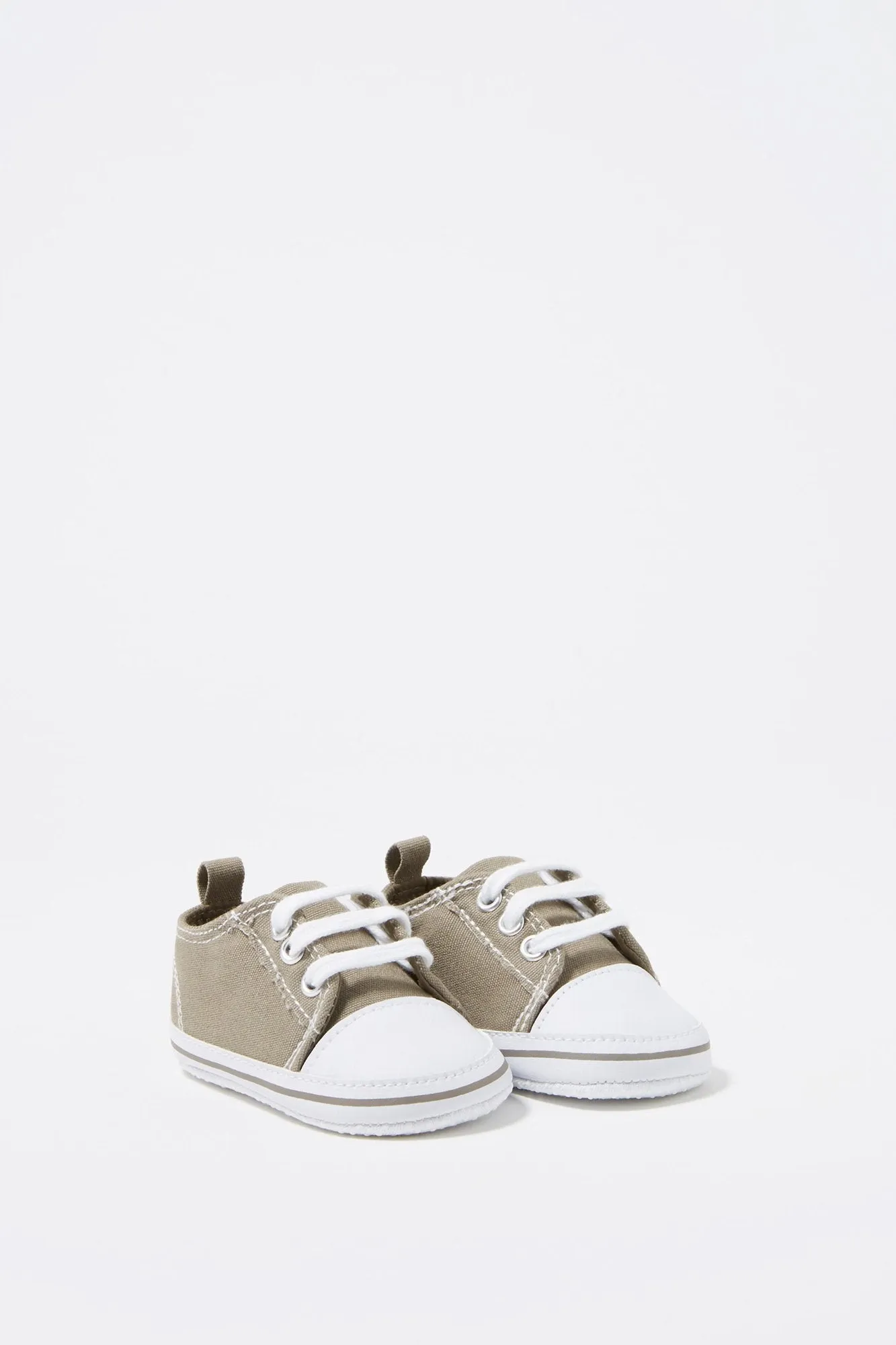 Baby Boy No Lace Canvas Sneakers