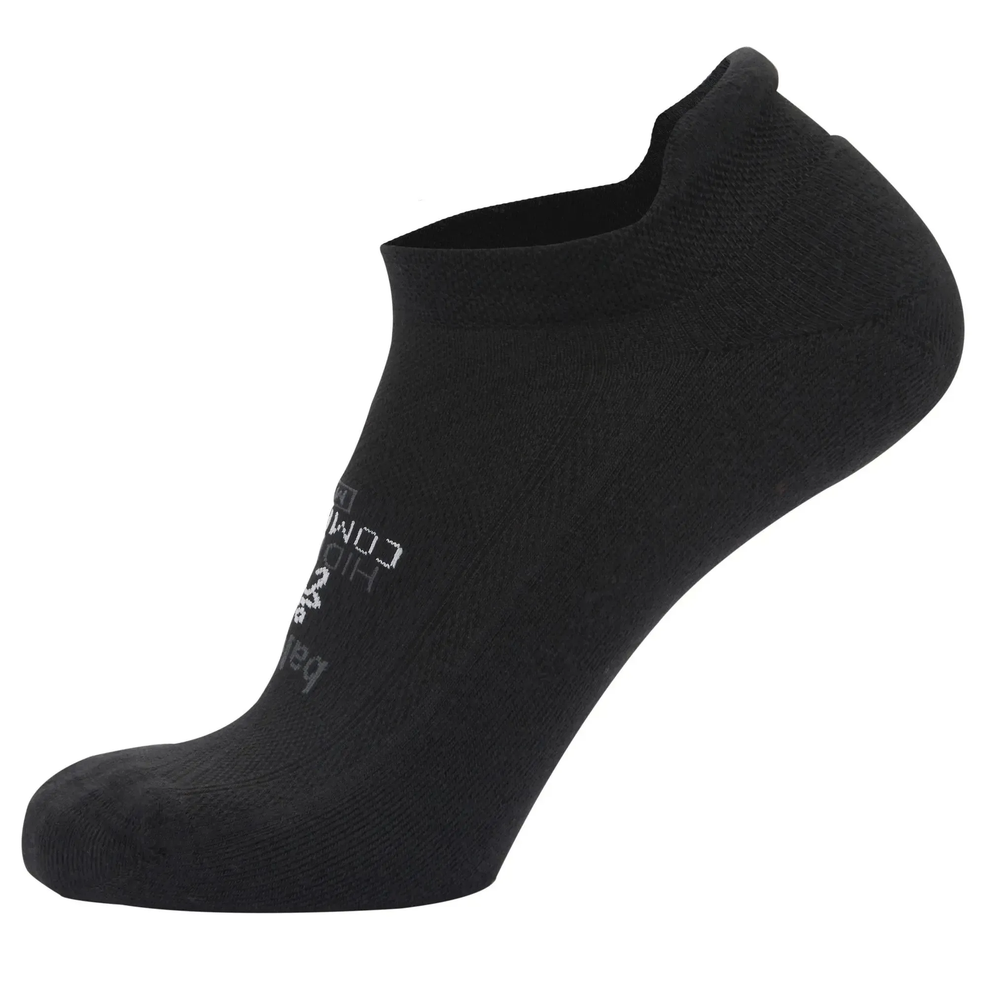 Balega Hidden Comfort No Show Tab Sock - Black