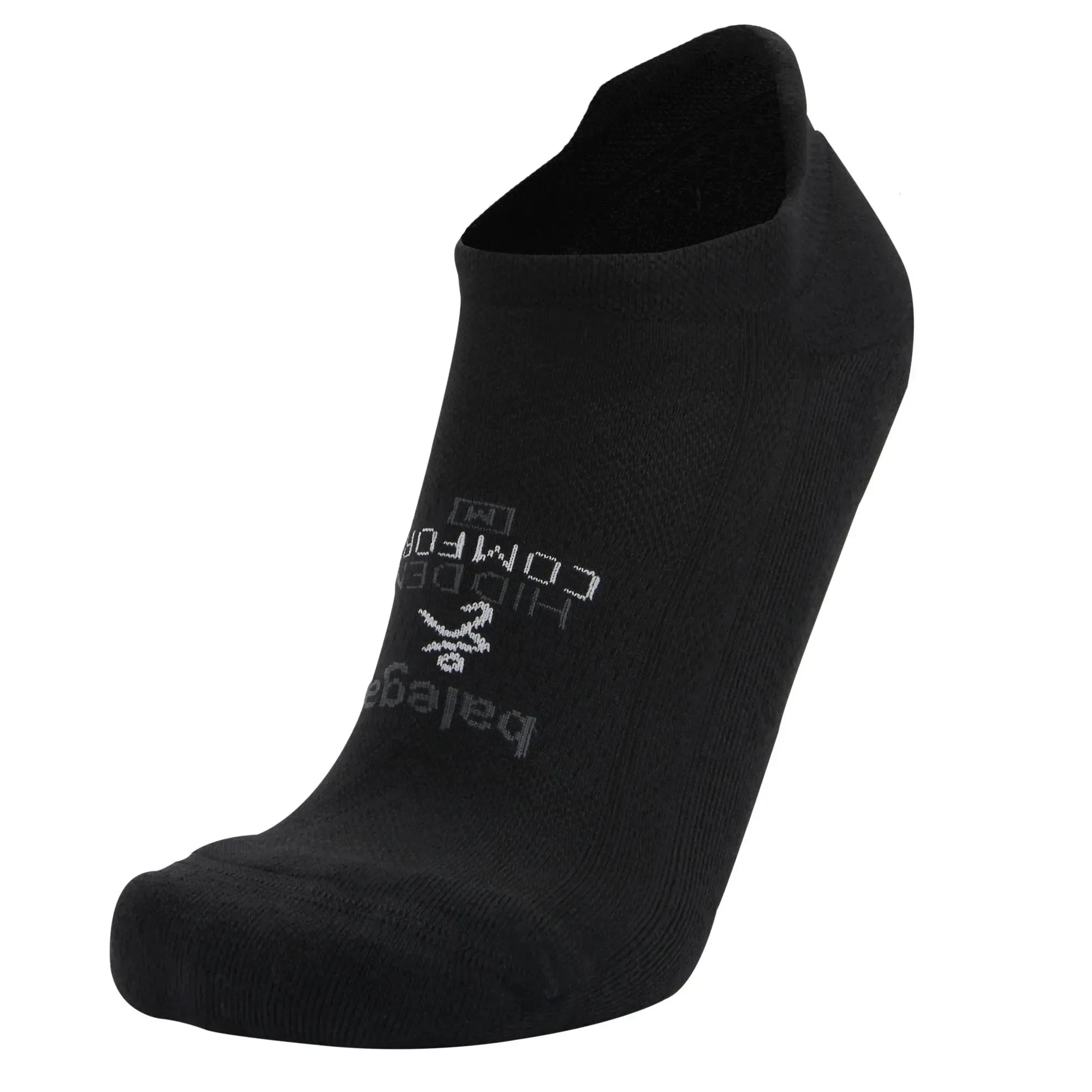 Balega Hidden Comfort No Show Tab Sock - Black