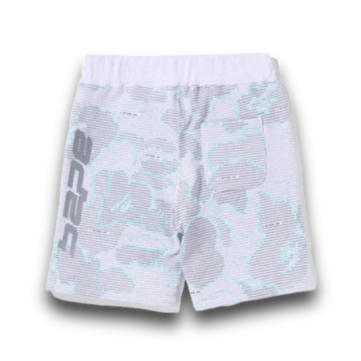 Bape Camo Sweat Shorts - Grey