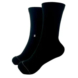 BEX Black Classic Crew Socks