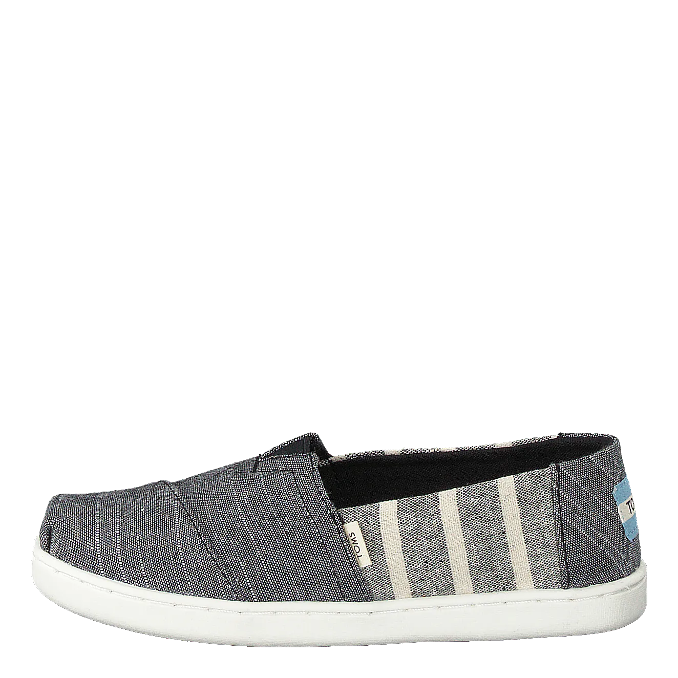 Black Cabana Stripe Grey