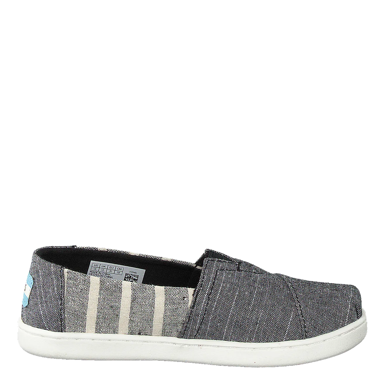 Black Cabana Stripe Grey