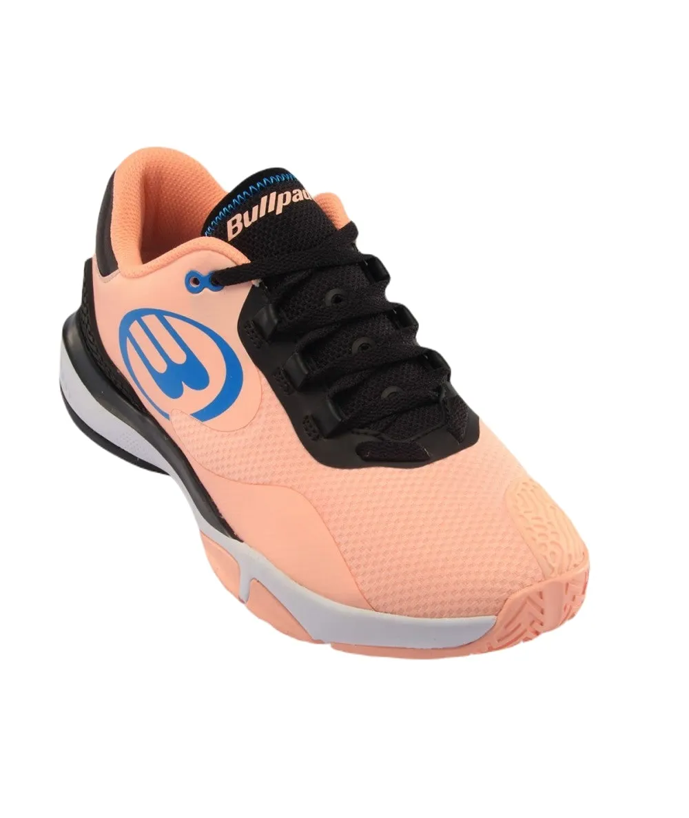 Bullpadel Flowhybrid Fly 22v Padel Shoes (Neon Salmon)