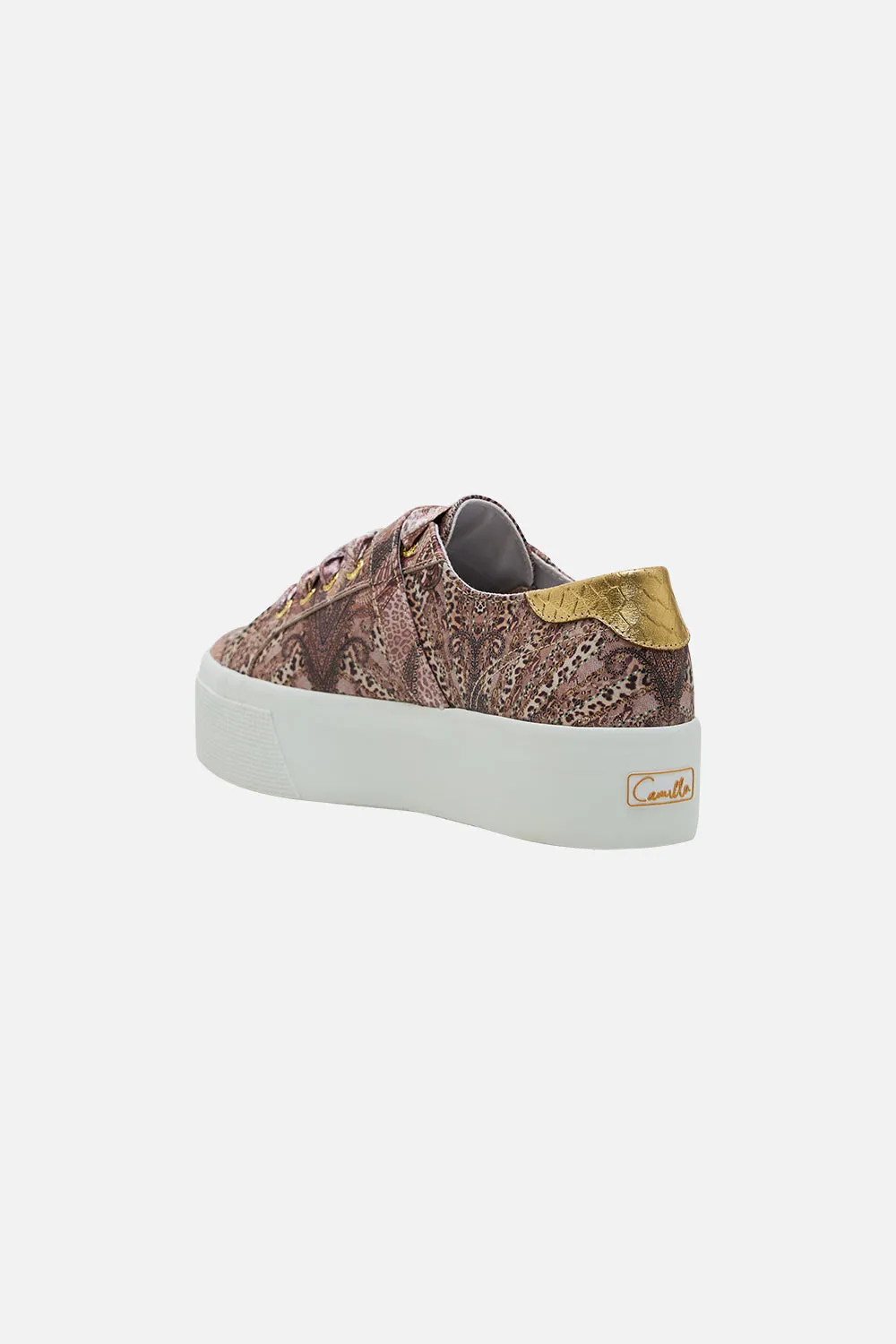 CAMILLA X SUPERGA 2790 PRINTED SNEAKER THE THRONE ROOM