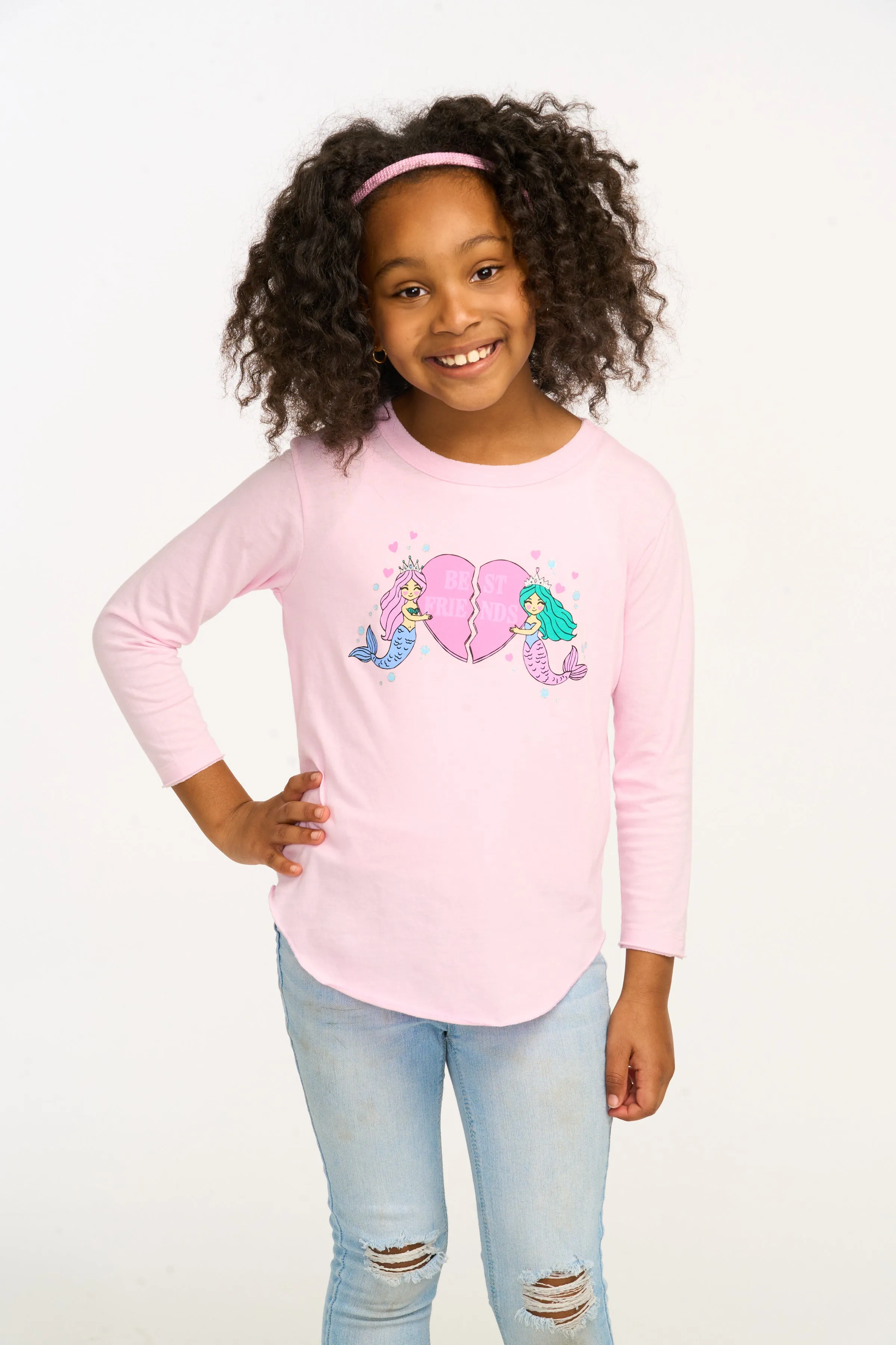 Chaser Mermaid Bestie Long Sleeve Tee