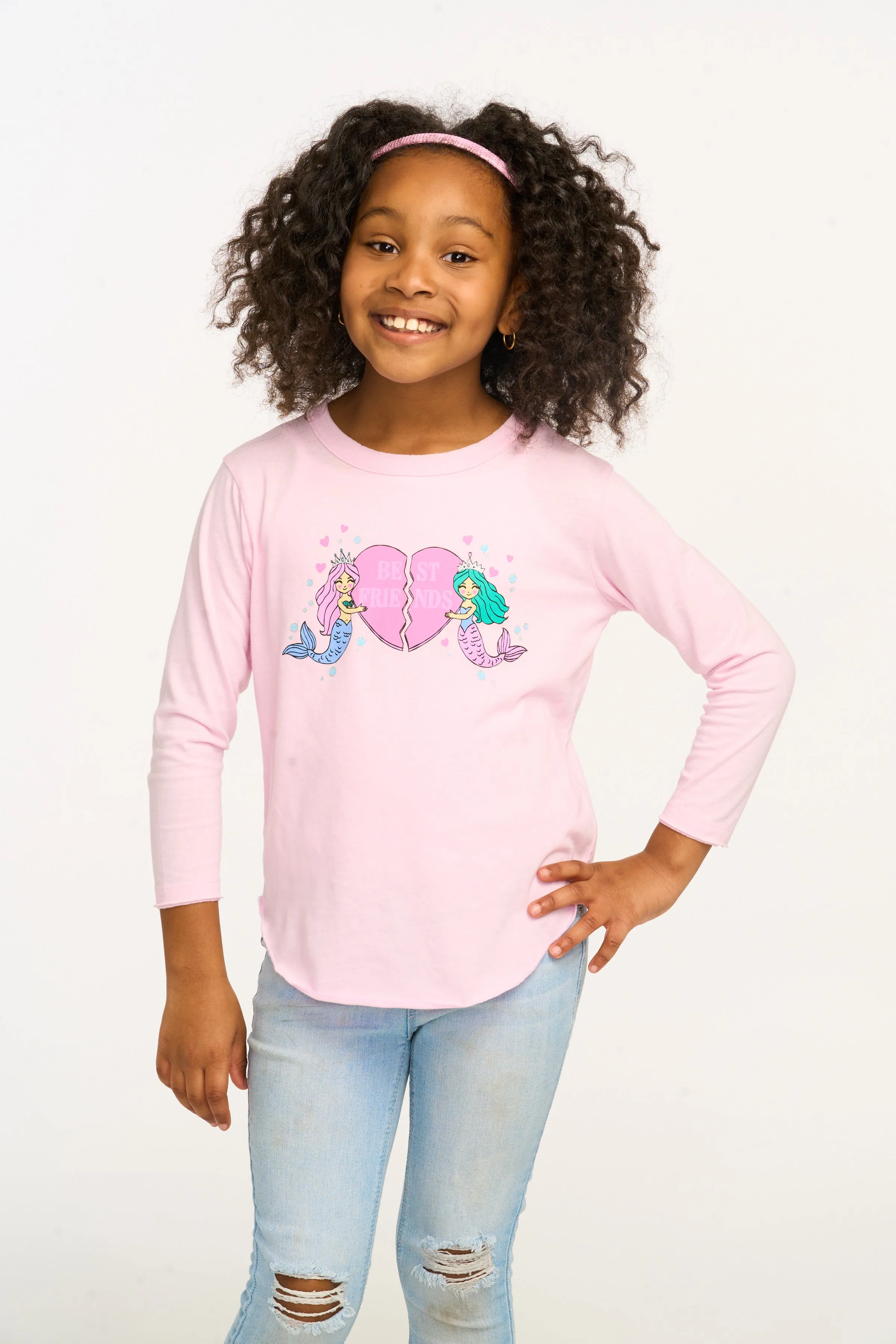 Chaser Mermaid Bestie Long Sleeve Tee