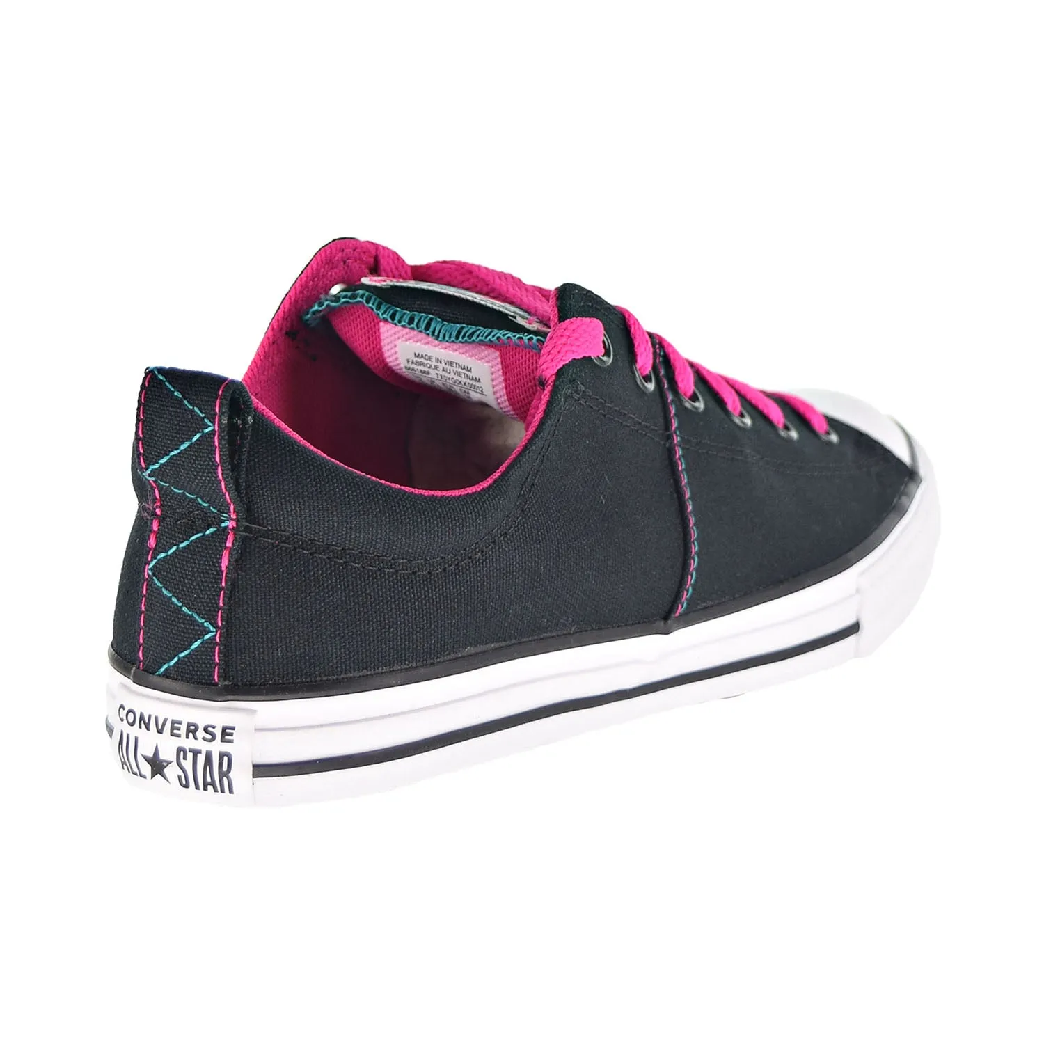 Converse Chuck Taylor All Star Madison Ox Kids' Shoes Black-Pink