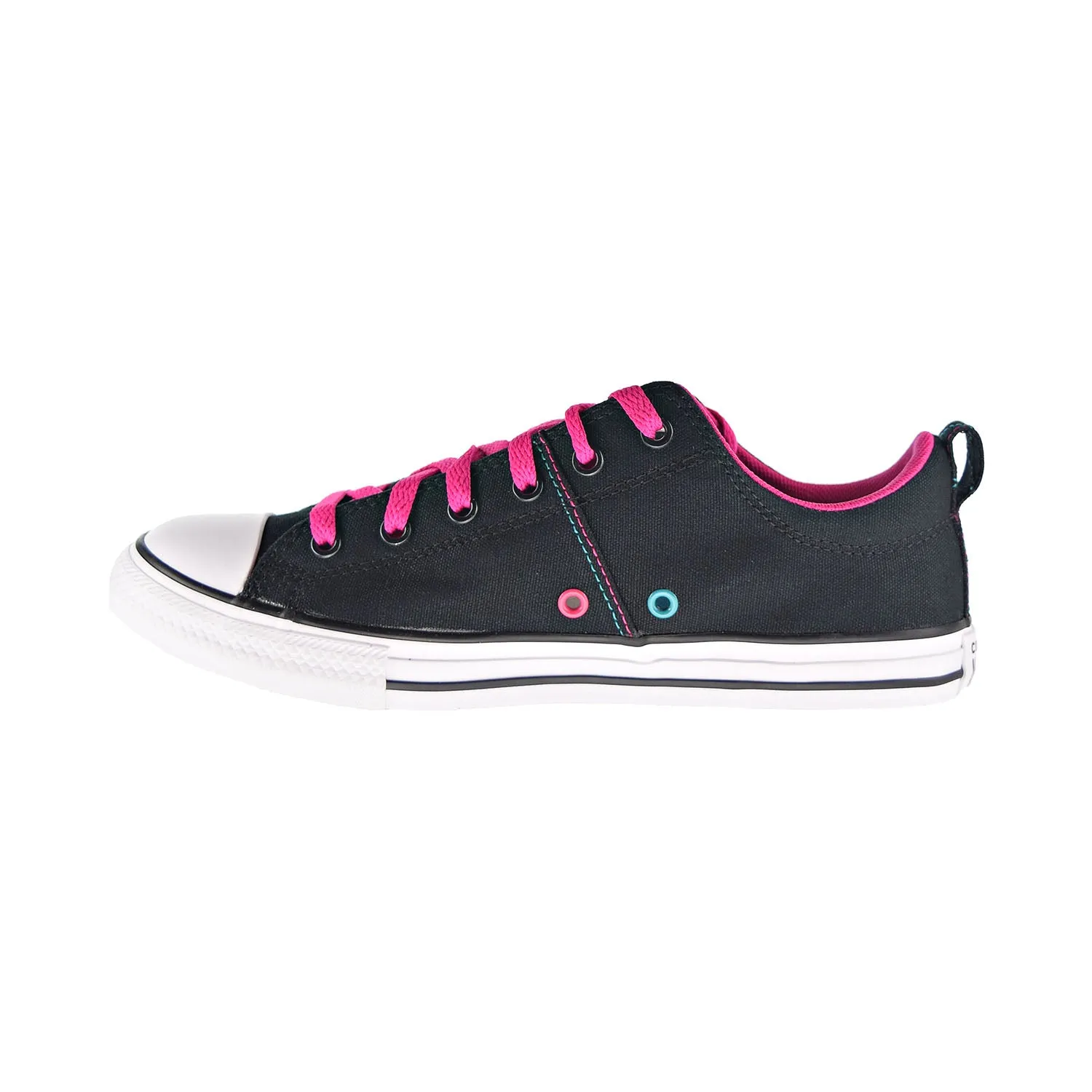 Converse Chuck Taylor All Star Madison Ox Kids' Shoes Black-Pink