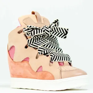 Cynthia Richard Blush Courageous Sneakers