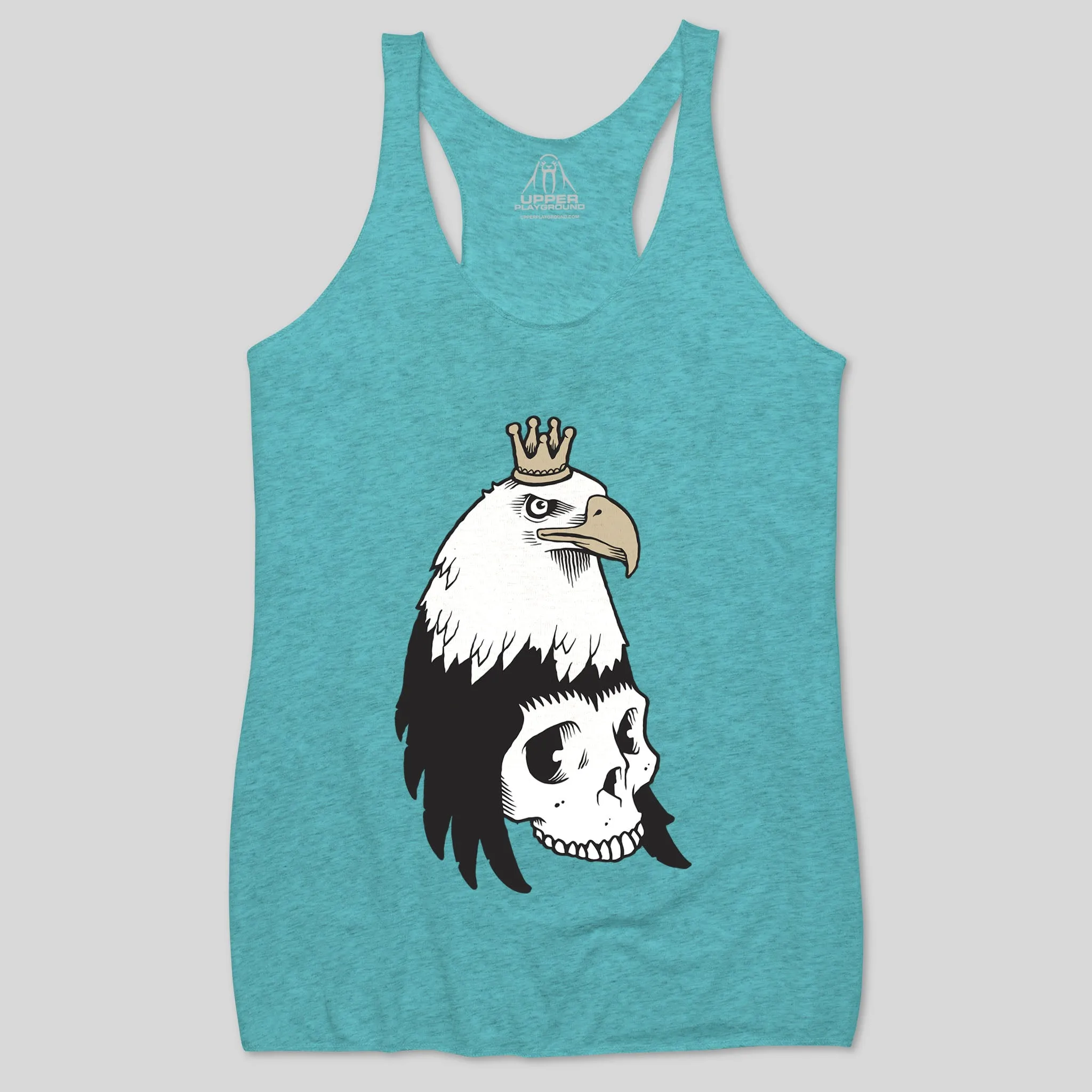 EAGLE SKULL WOMEN'S RACERBACK TANK