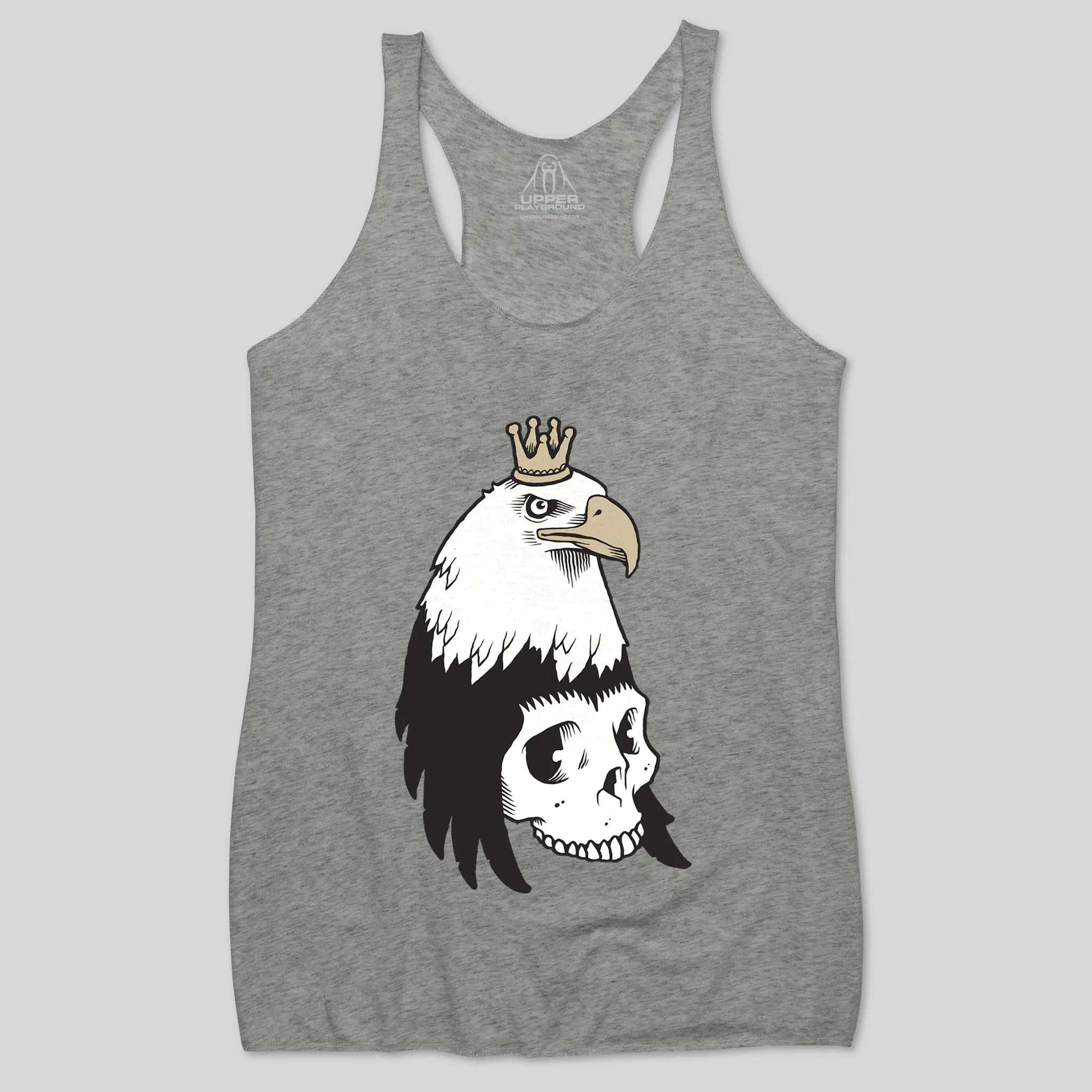 EAGLE SKULL WOMEN'S RACERBACK TANK