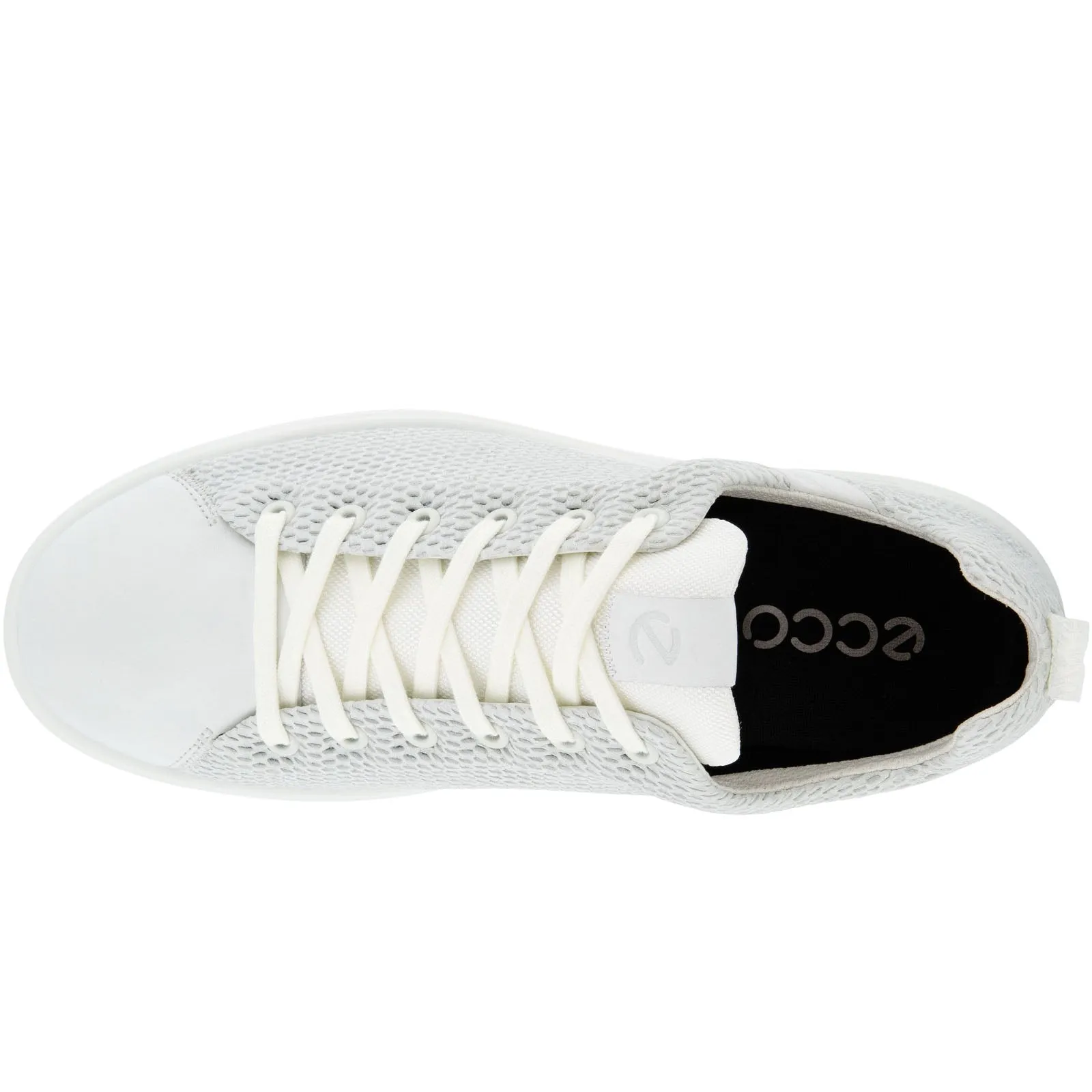 ECCO Mens Street 720 Leather Mesh GORE-TEX Trainers