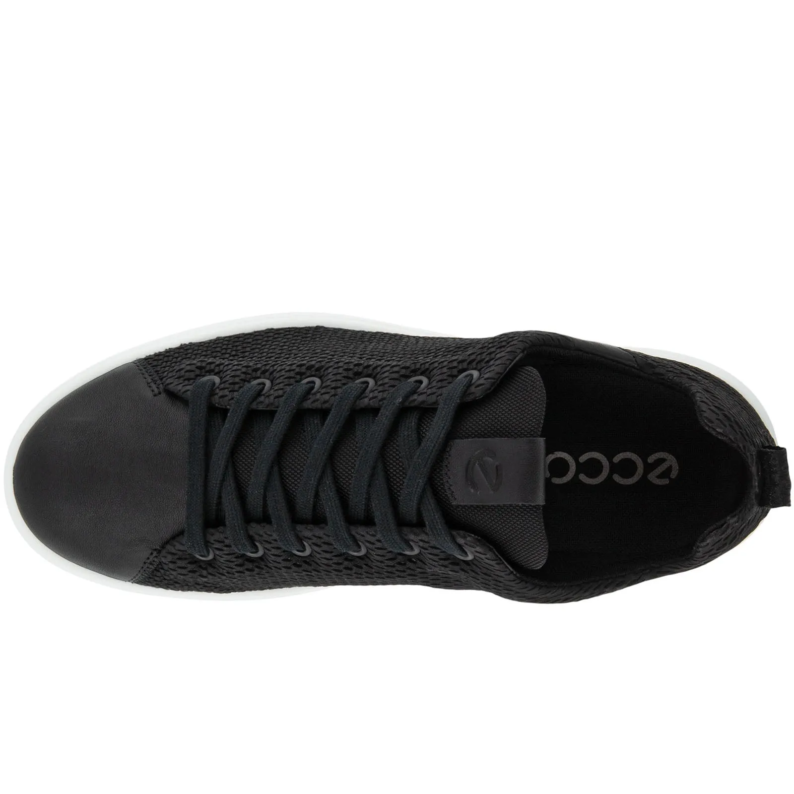 ECCO Mens Street 720 Leather Mesh GORE-TEX Trainers