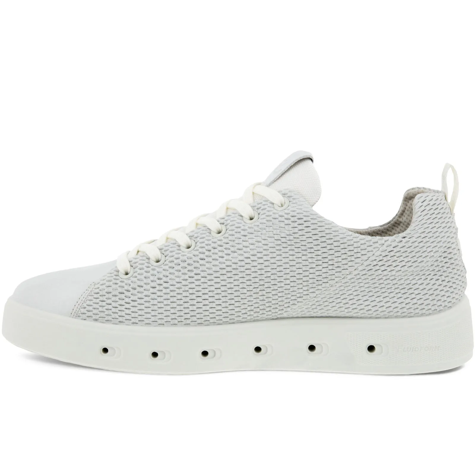 ECCO Mens Street 720 Leather Mesh GORE-TEX Trainers