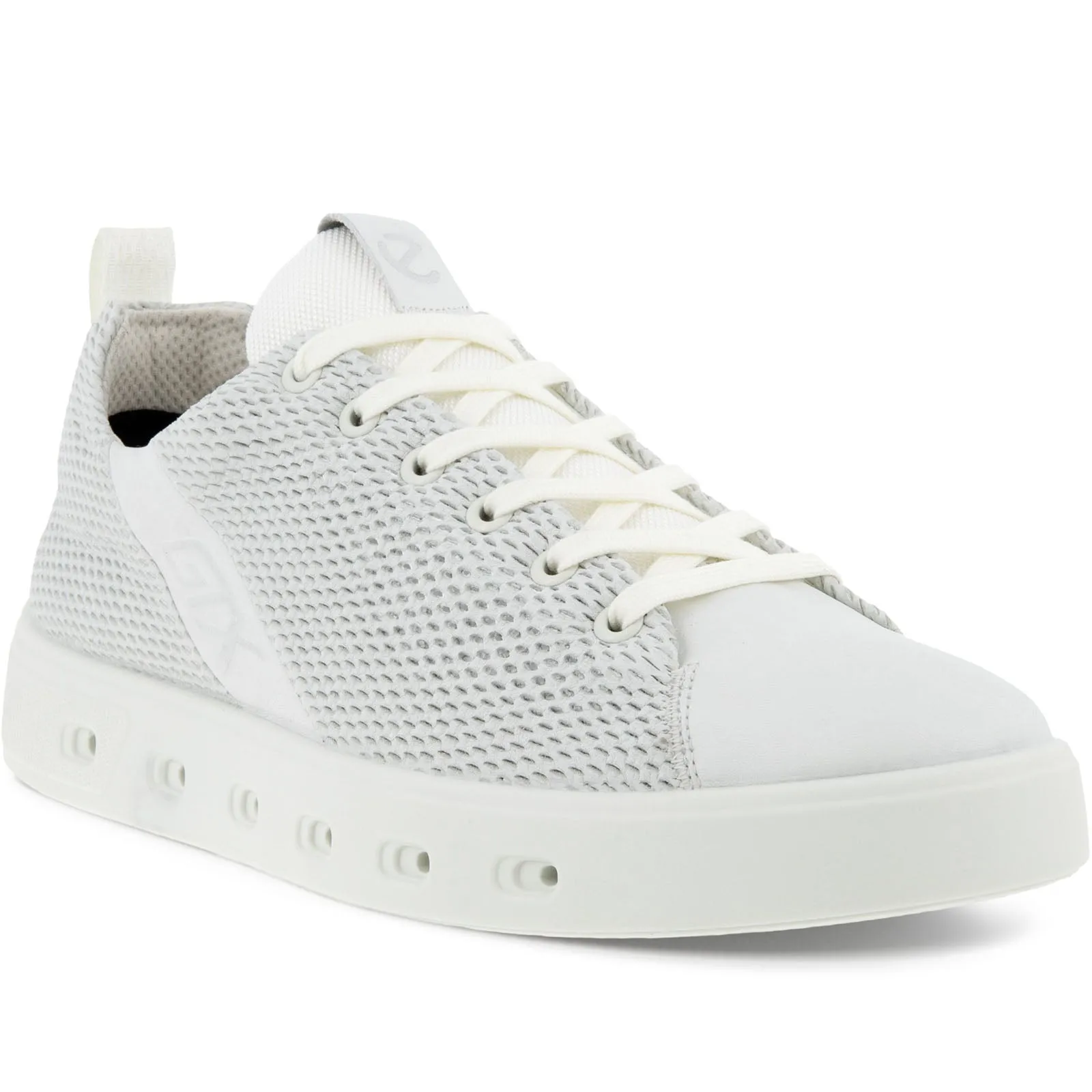 ECCO Mens Street 720 Leather Mesh GORE-TEX Trainers