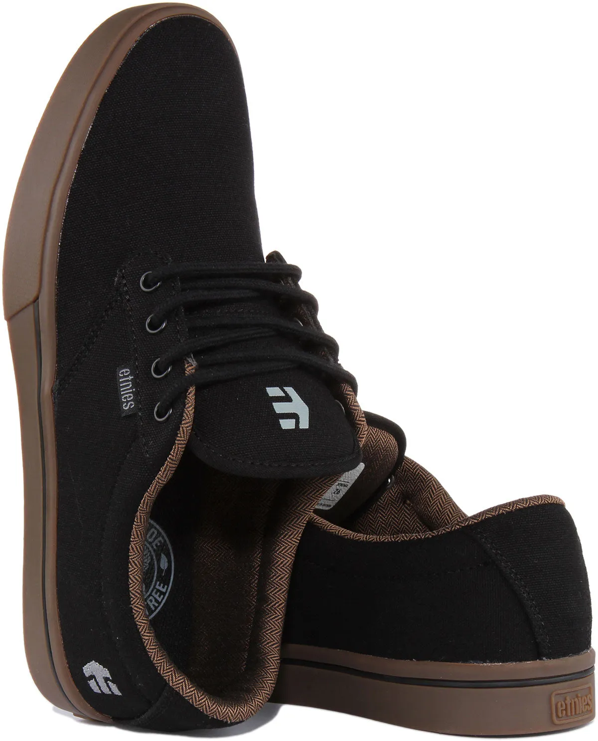 Etnies Jamescon 2 Eco In Black Gum Sole