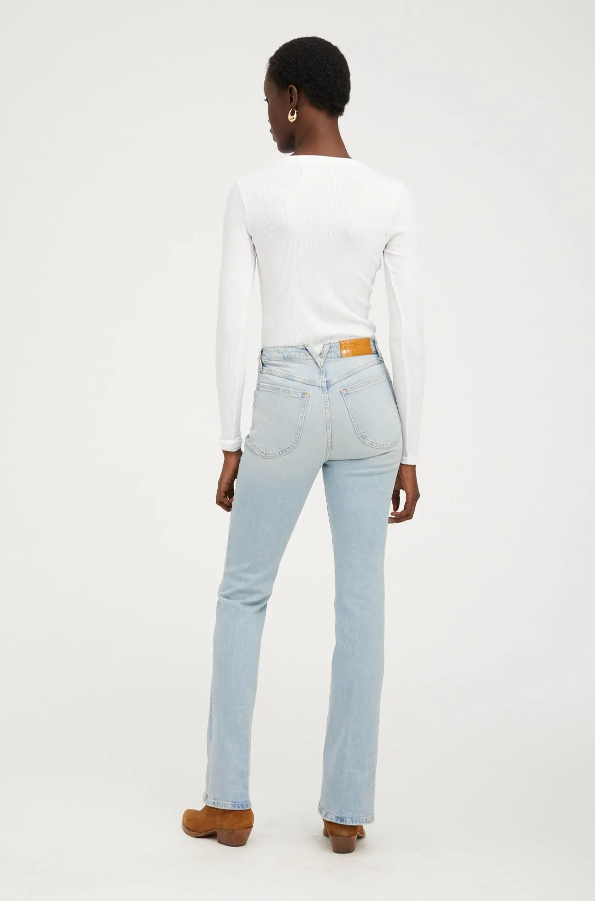 Françoise Micro Flare Denim