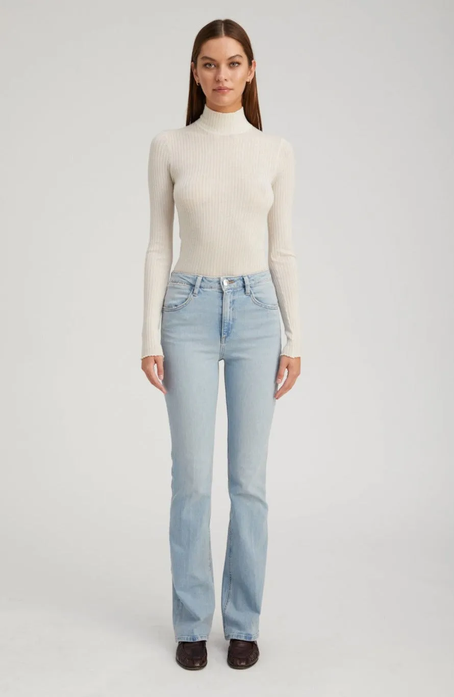 Françoise Micro Flare Denim