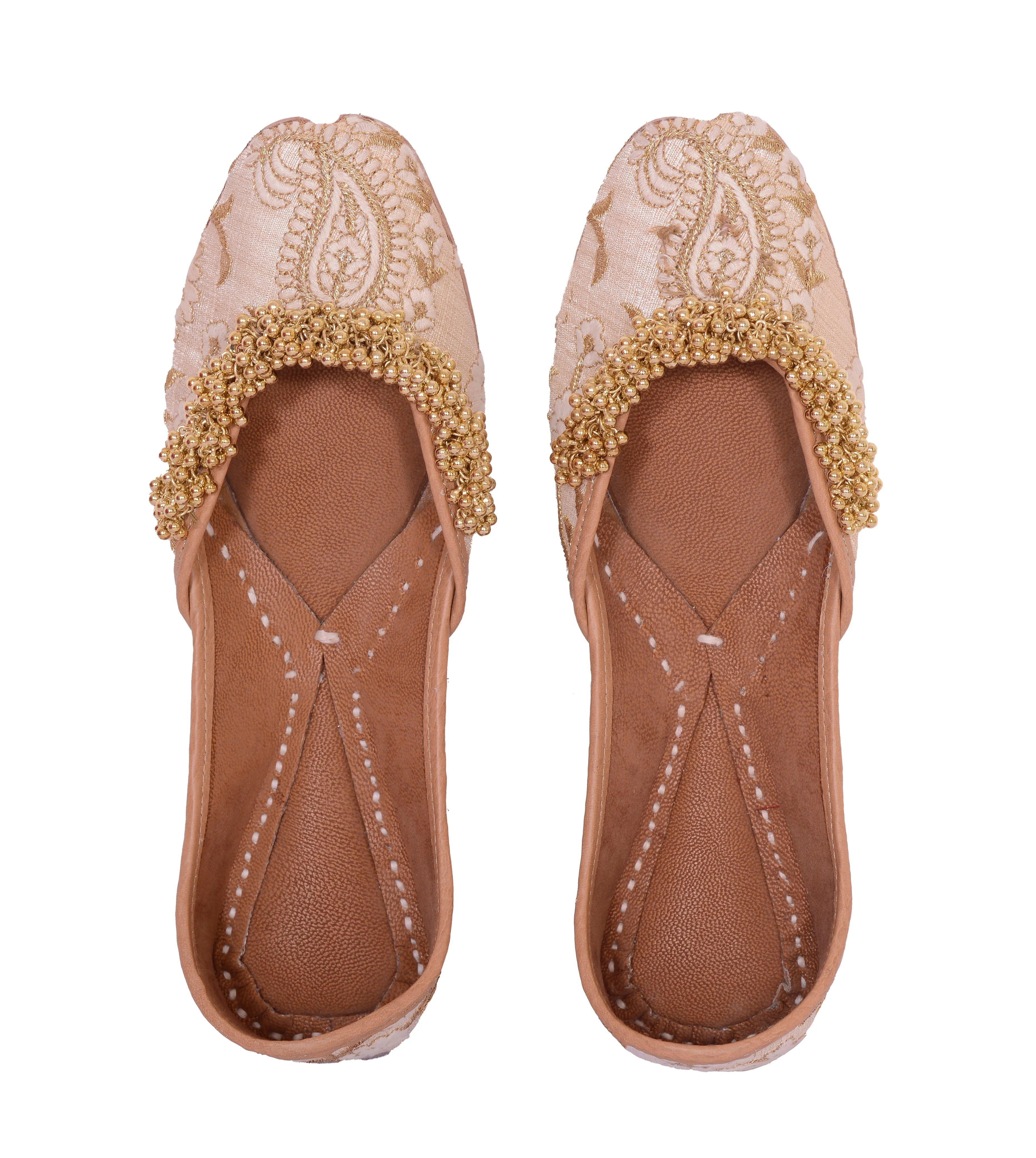 Ghungroo Love - Light Beige Jutti