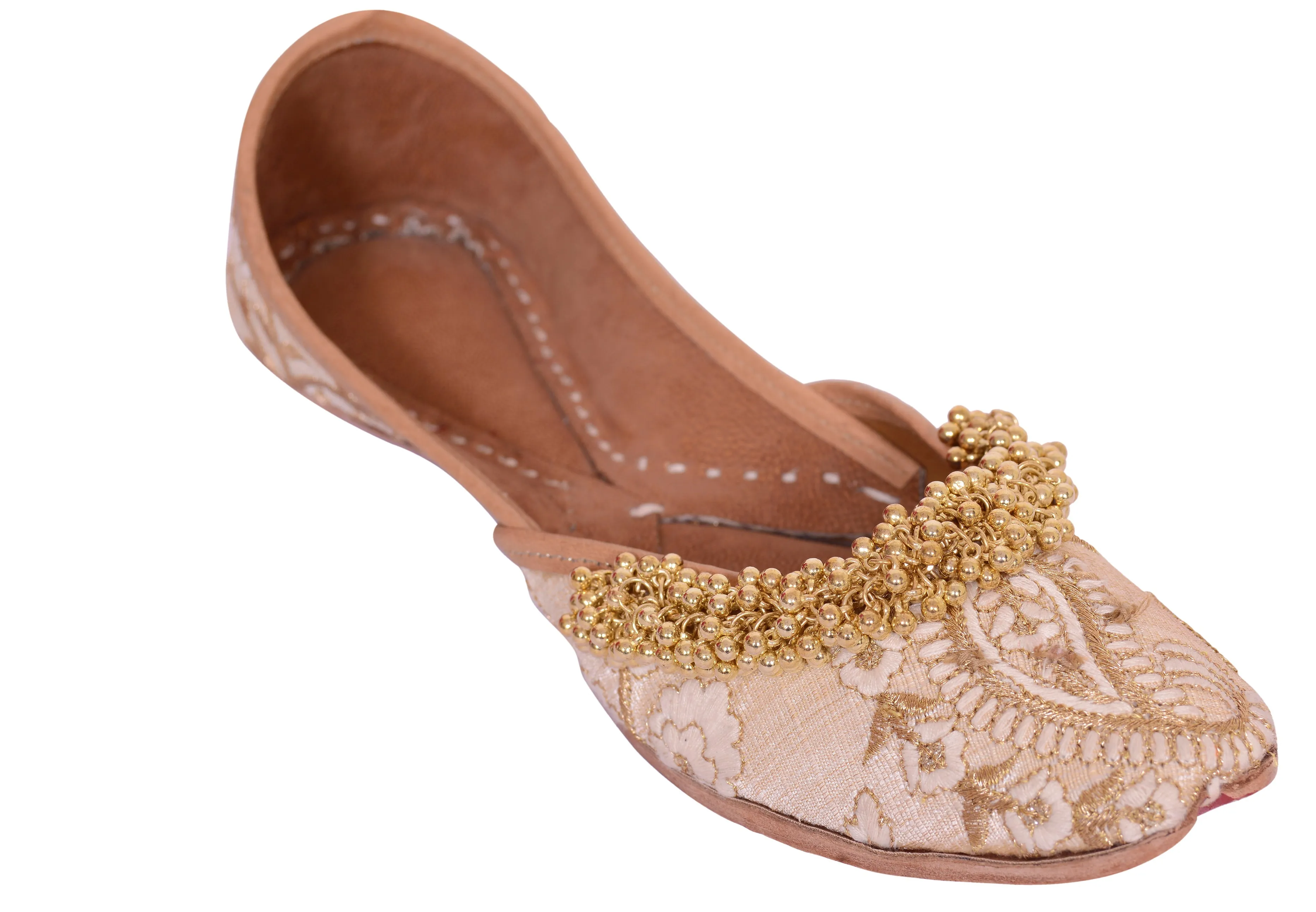 Ghungroo Love - Light Beige Jutti