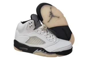 JORDAN 5 RETRO WHITE/BLACK