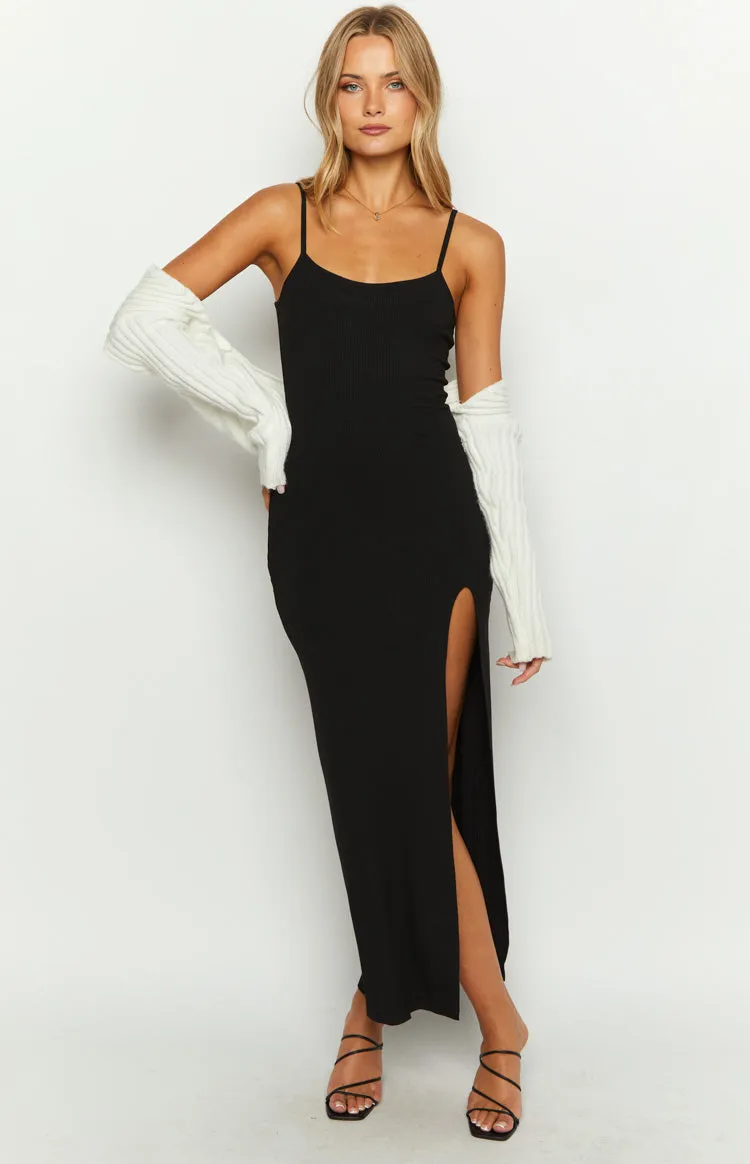 Lani Black Maxi Dress