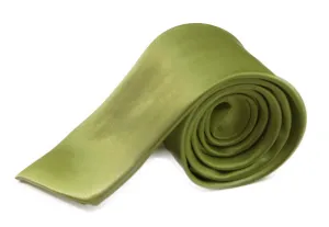 Mens Lime 8cm Plain Neck Tie