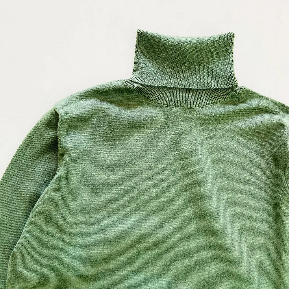 Mens Turtle Neck Pullover Sweater