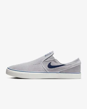 Nike SB Janoski  Slip - WOLF GREY/NAVY/SUMMIT WHITE