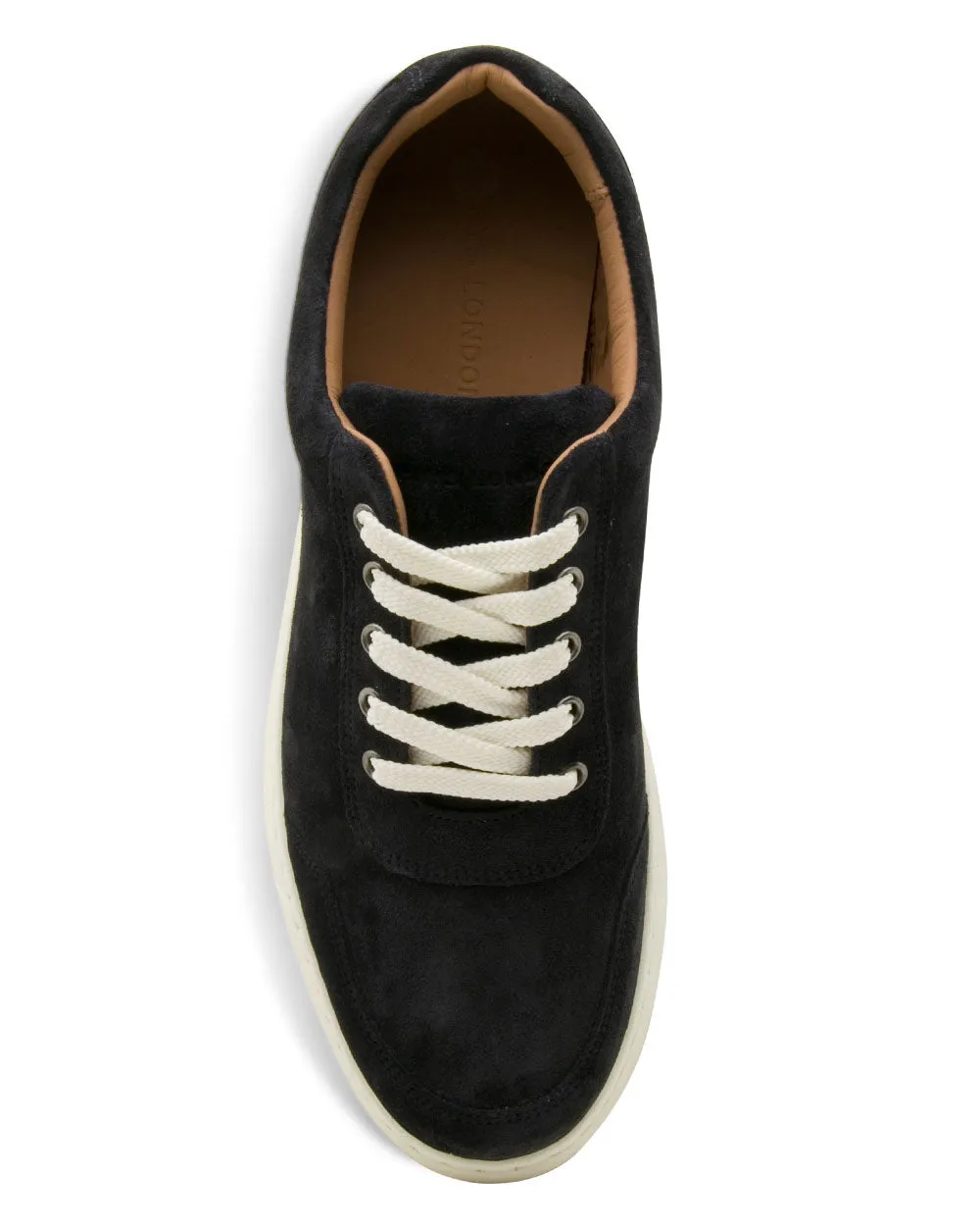 Nimble Suede Sneaker in Dark Navy