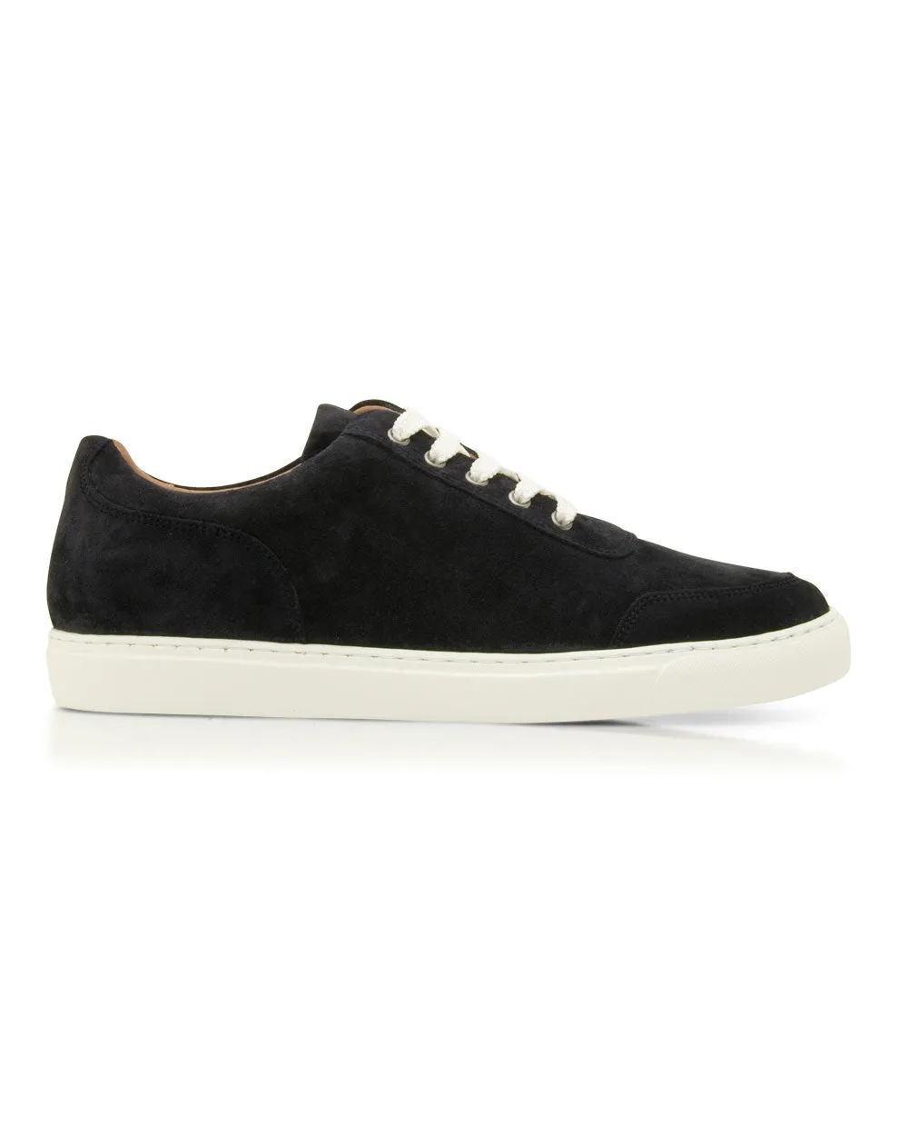 Nimble Suede Sneaker in Dark Navy