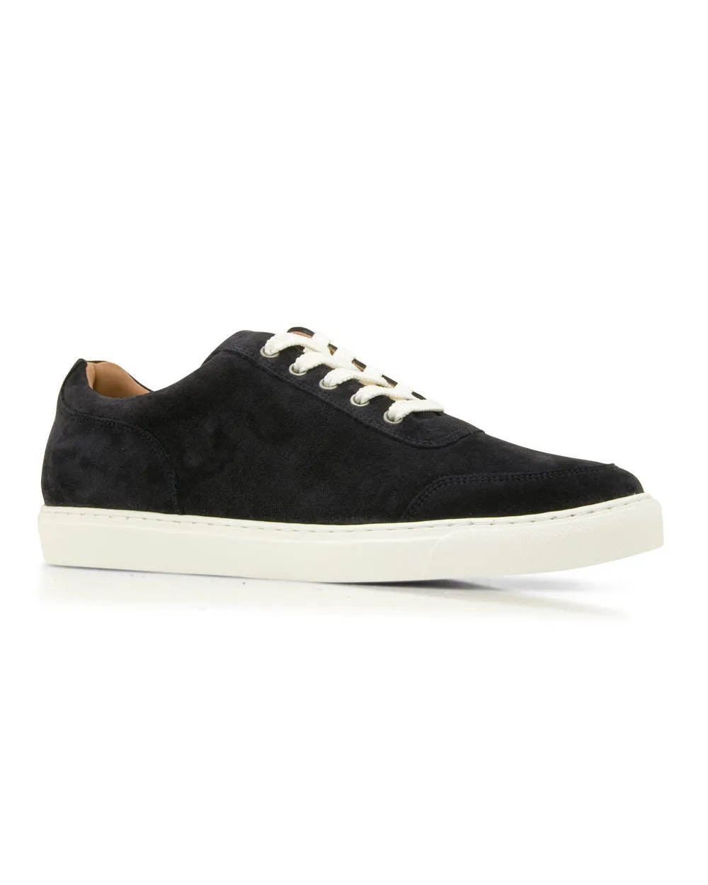 Nimble Suede Sneaker in Dark Navy