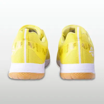 Nivia Hy-Court 2.1 Badminton Non Marking Shoes (Yellow)