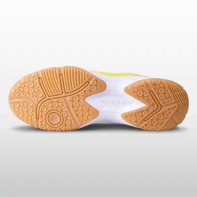 Nivia Hy-Court 2.1 Badminton Non Marking Shoes (Yellow)