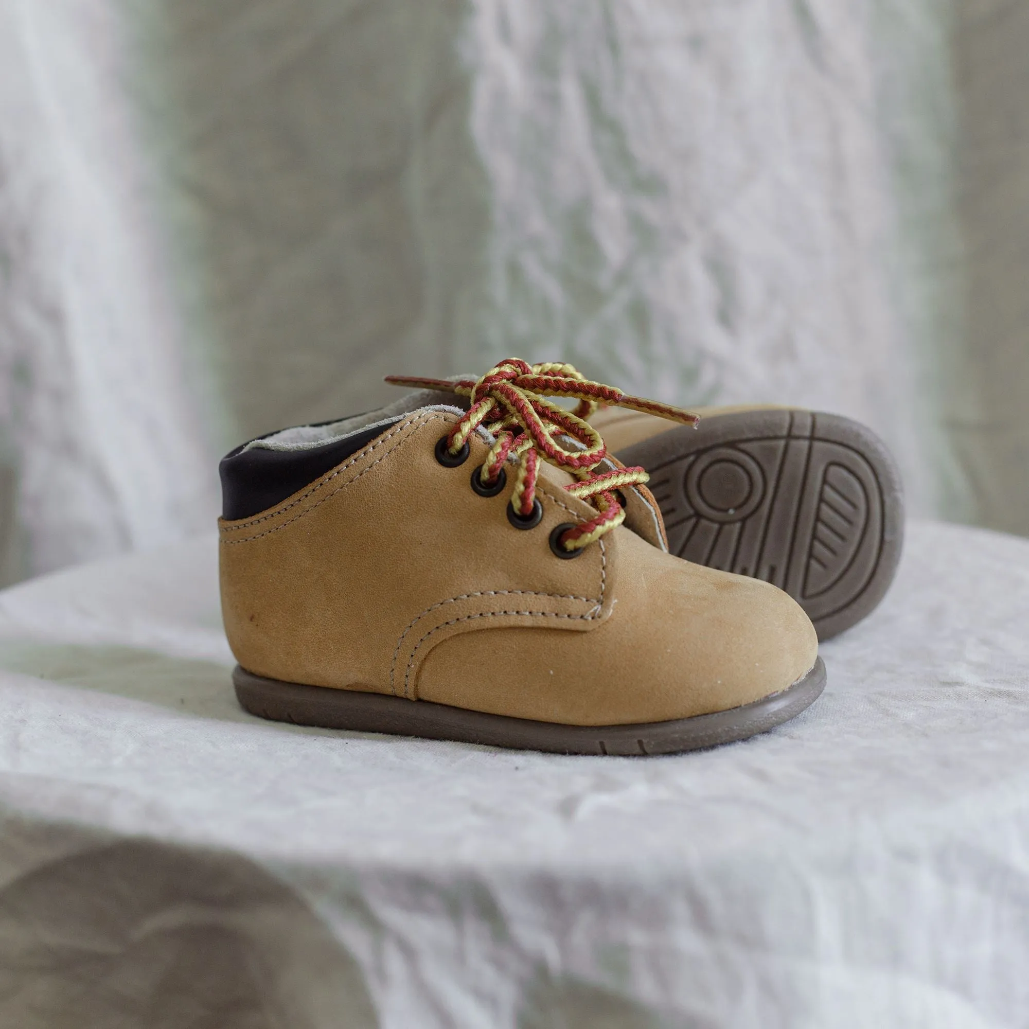 Ollie First Walker | Tan Nubuck