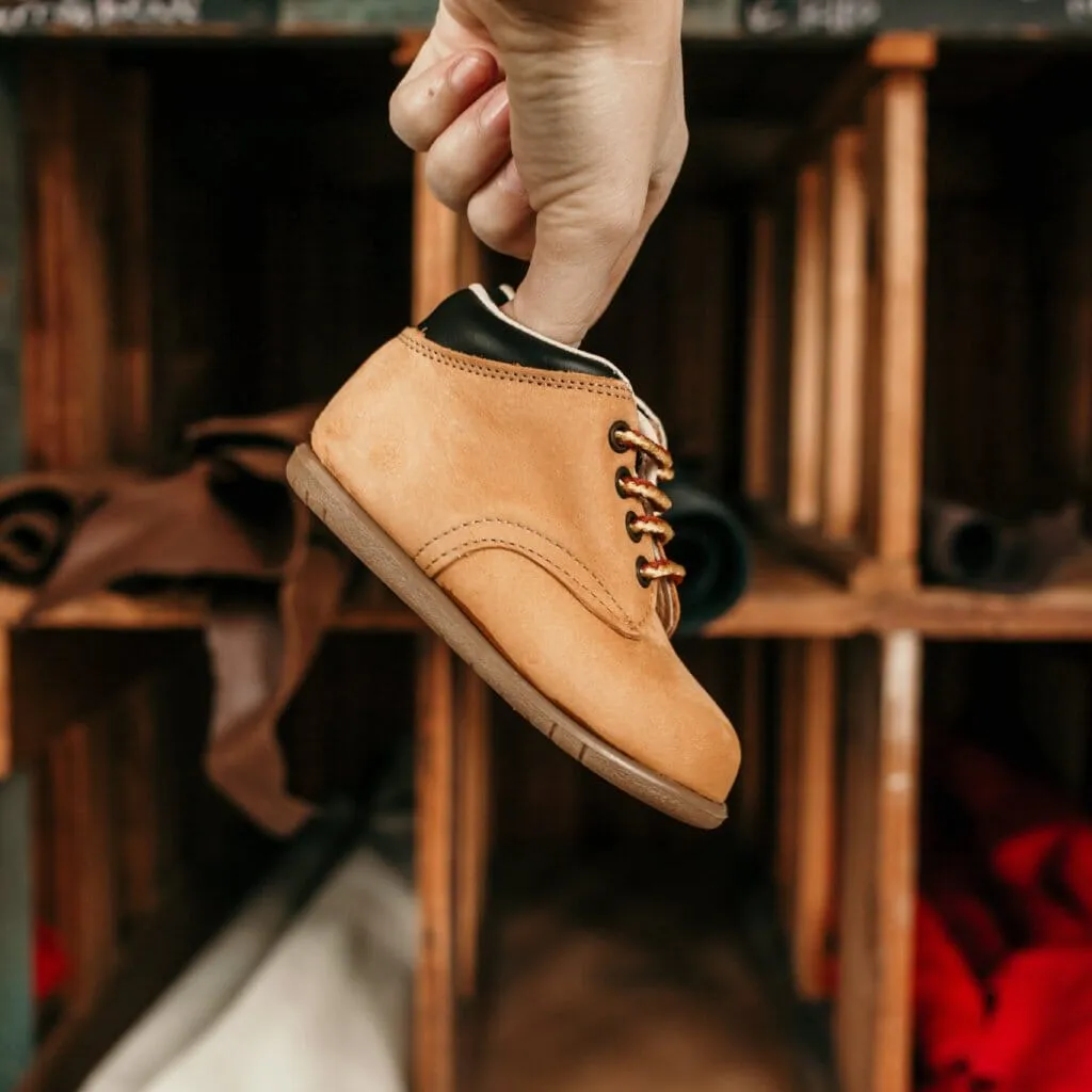 Ollie First Walker | Tan Nubuck