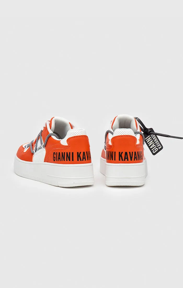 Orange Wrapped Tangerine Sneakers