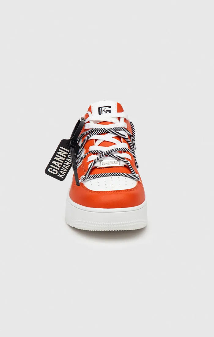 Orange Wrapped Tangerine Sneakers