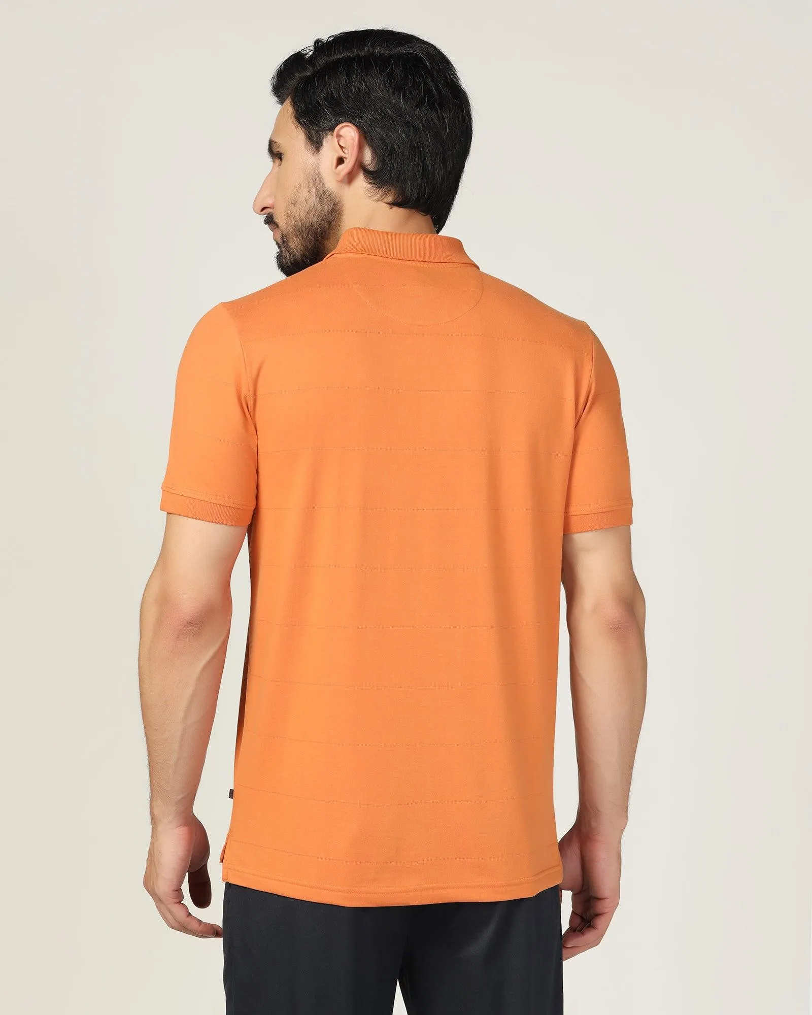 Polo Apricoat Stripe T-Shirt - Strape