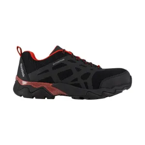 Reebok Work Men's Athletic Beamer Work Shoe Composite Toe - Black/Red Trim