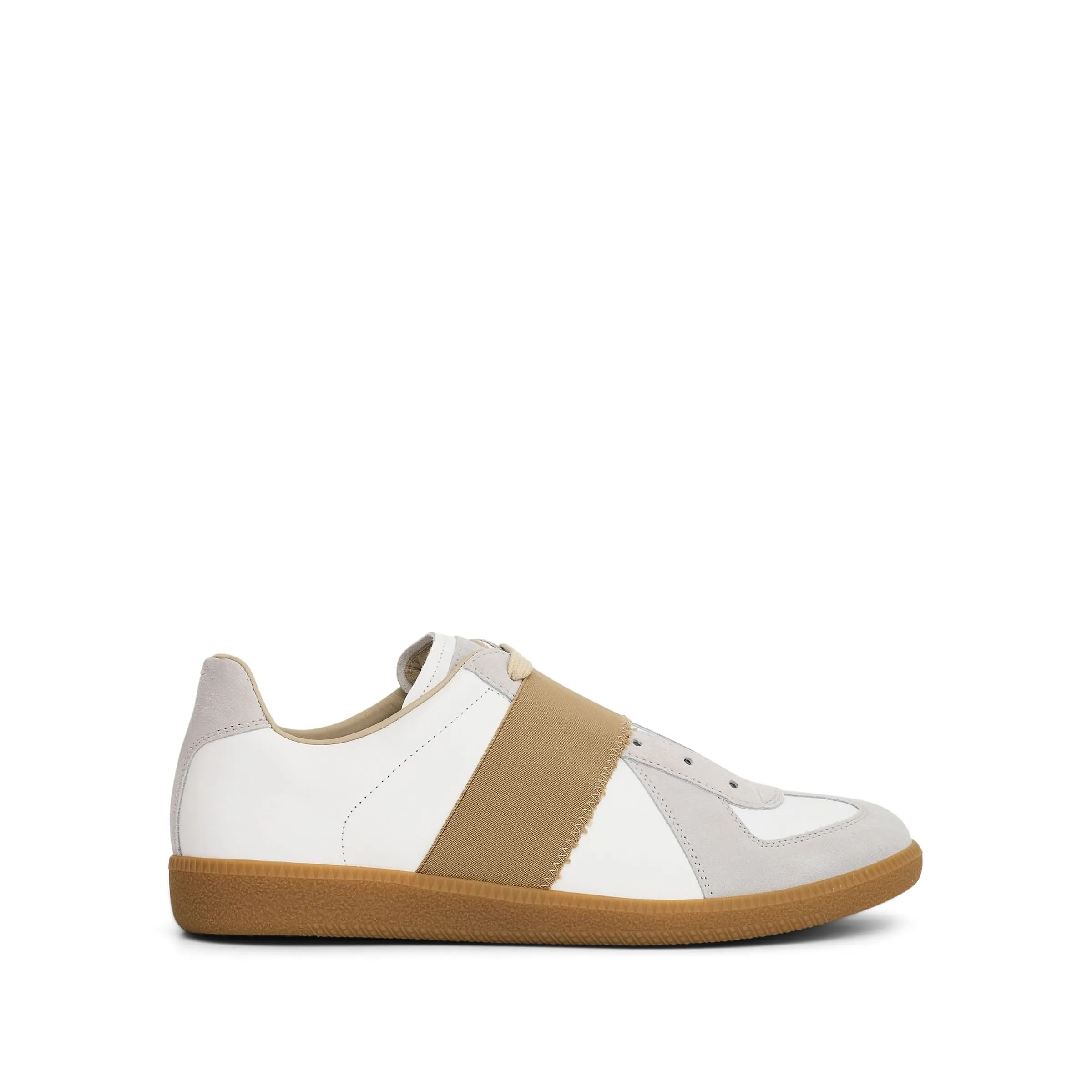 Replica Elastic Band Sneaker in White