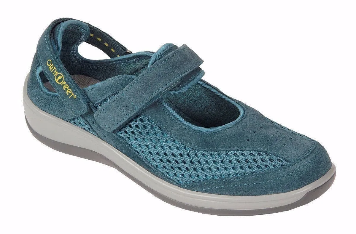 Sanibel-Blue Mary Jane Shoes