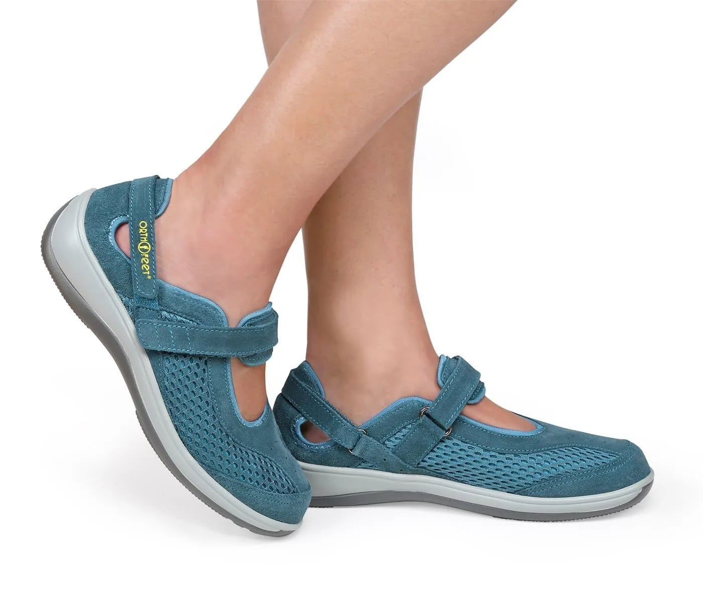 Sanibel-Blue Mary Jane Shoes