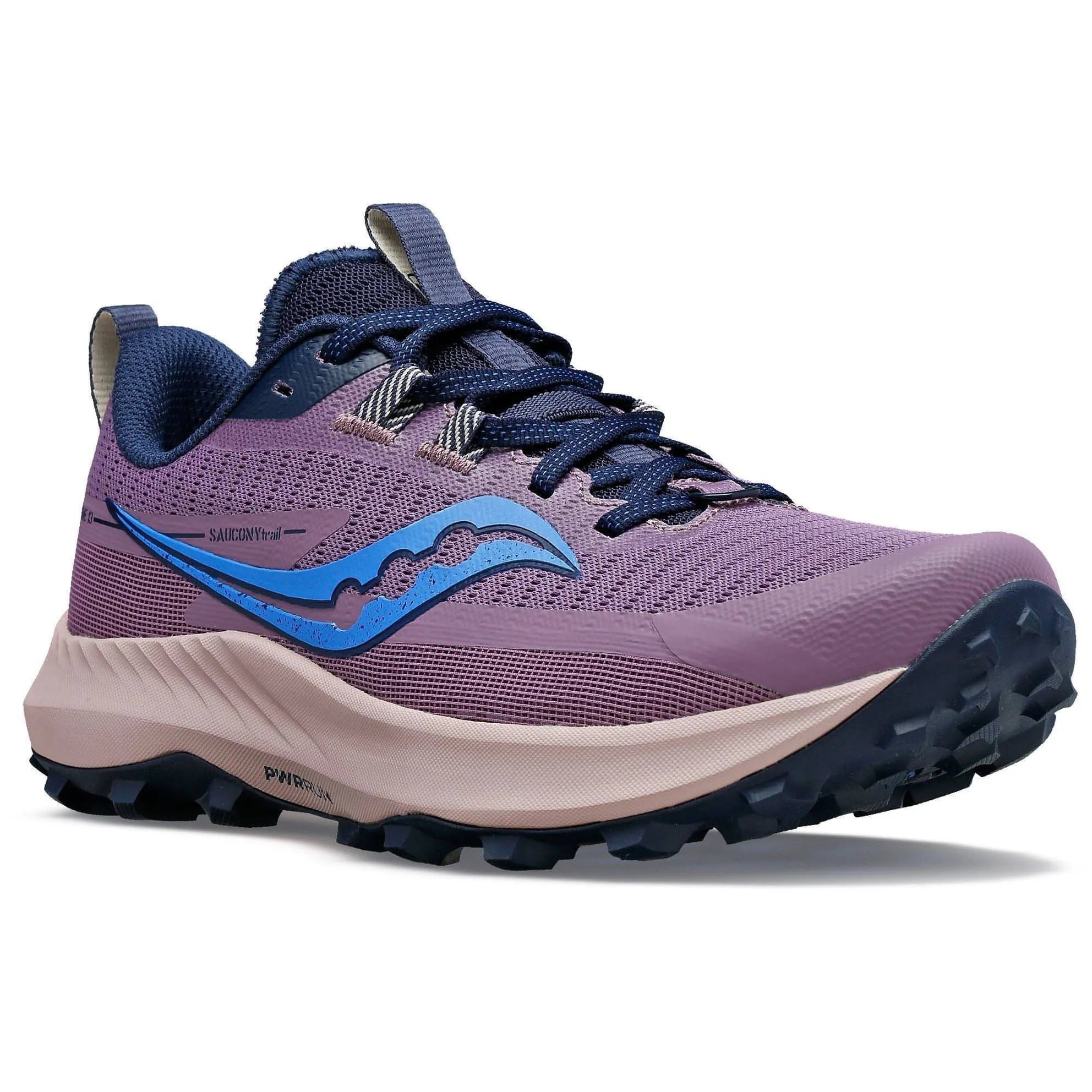 Saucony Peregrine 13 Womens Trail Running Shoes - Purple