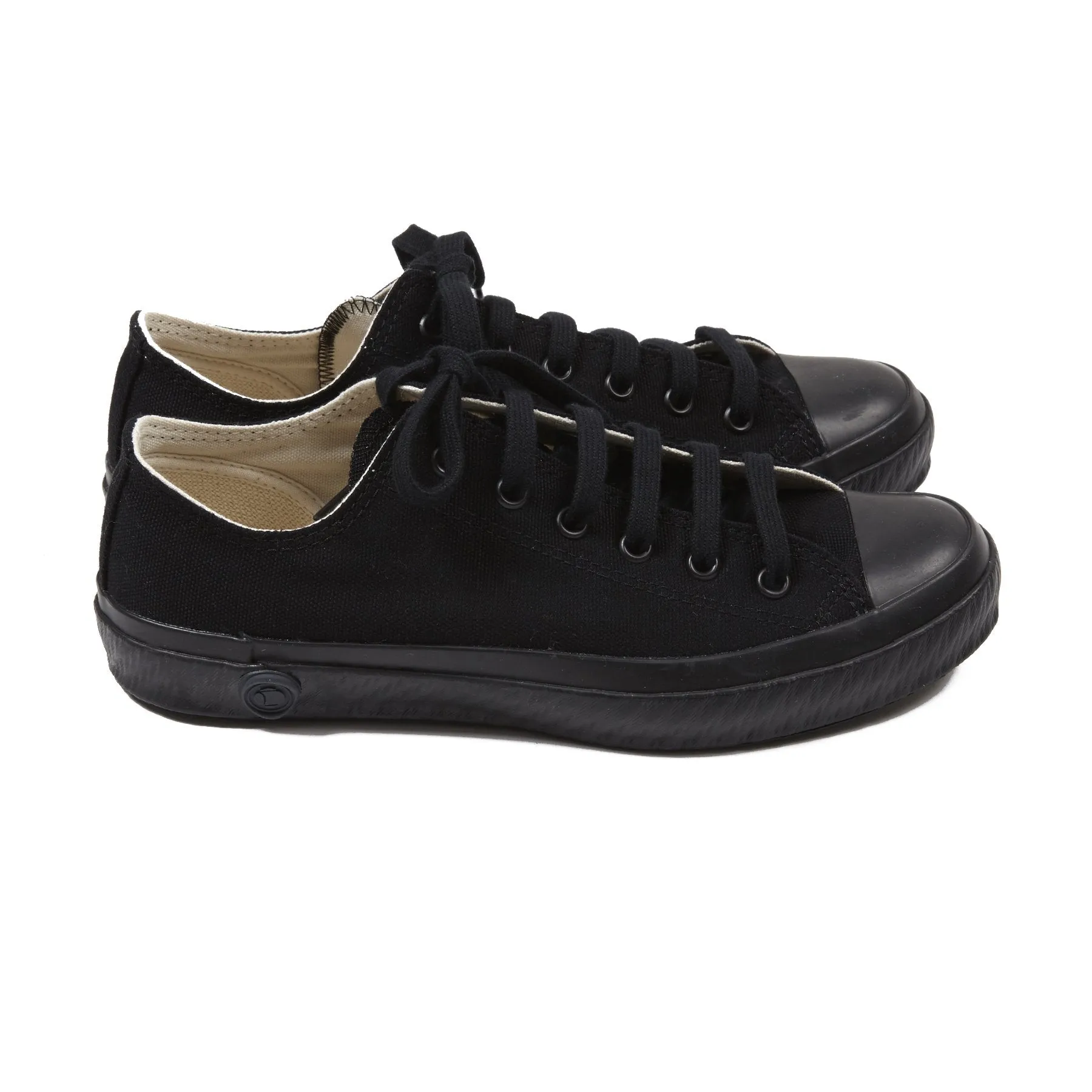 Shoes Like Pottery Canvas Trainers in Mono Black